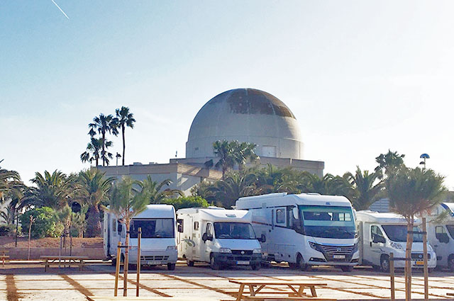 Marquesina aparcamiento caravanas en Castellón - Parkings Castelló