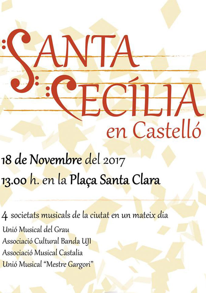 Santa Cecilia en Castellón 2017