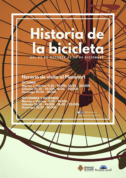 Historia de la bicicleta en el Planetario de Castellón