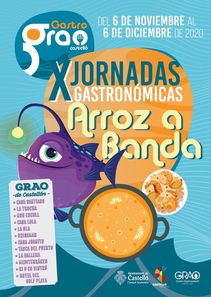 X Jornadas Gastronómicas ‘Arroz a banda’ -El Grao, Castellón - Oficina de Turismo de Castellón: Información actualizada
