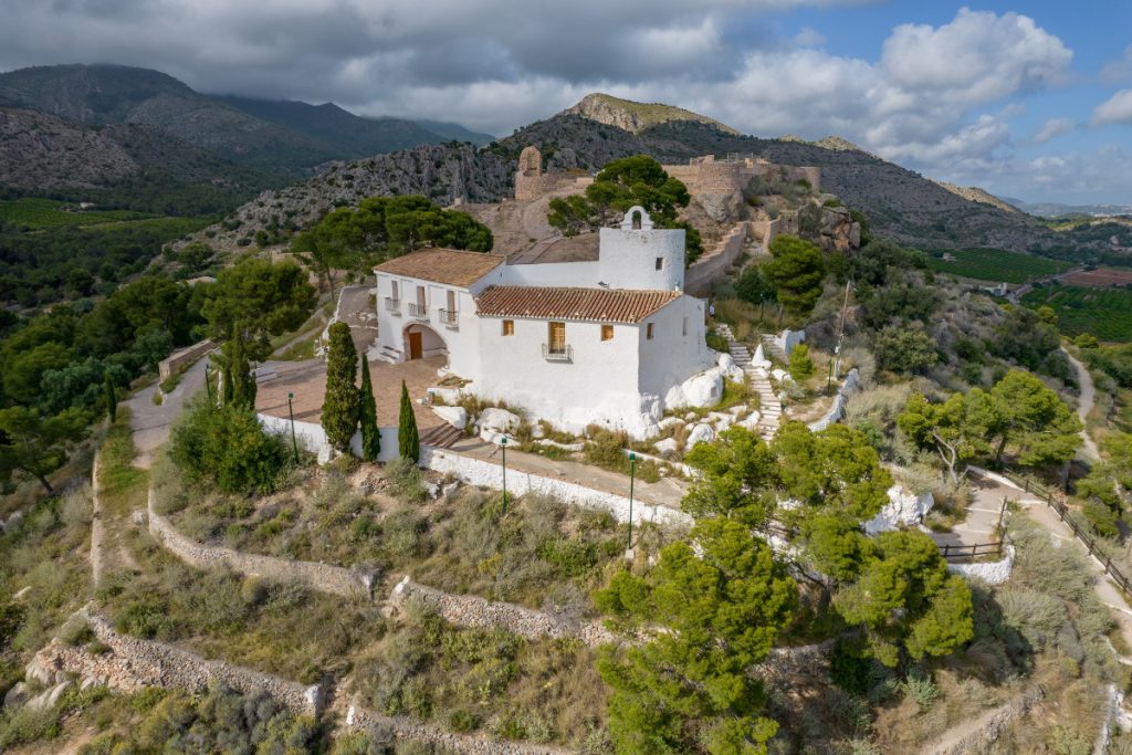 Vista aerea de la ermita de la Magdalena